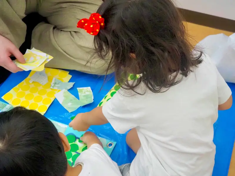 キッズスクウェア丸の内永楽ビルのワークショップの様子（10/9・12枚目）
