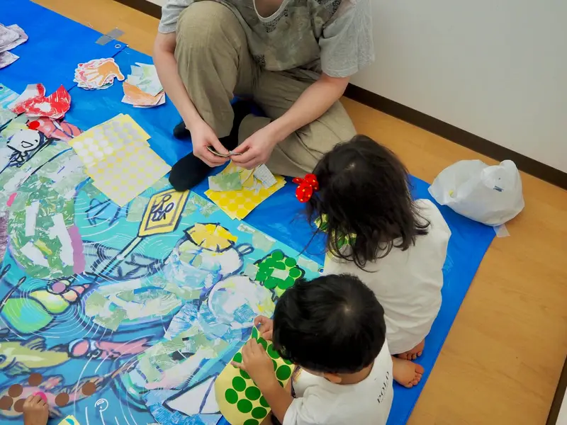 キッズスクウェア丸の内永楽ビルのワークショップの様子（10/9・14枚目）