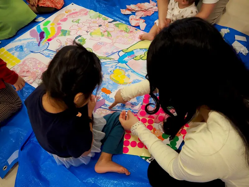 ポピンズナーサリースクール大手町のワークショップの様子（10/5・5枚目）