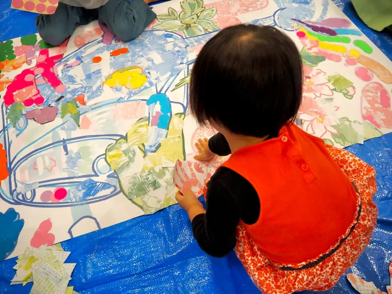 ポピンズナーサリースクール大手町のワークショップの様子（10/5・13枚目）